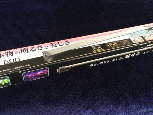コトブキ フラットLED600 高い色温度と演色性を両立したアクアリウム用LED照明! 器具・ツール